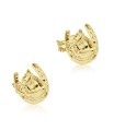 Horse shoe Designed Silver Stud Earring STS-5161